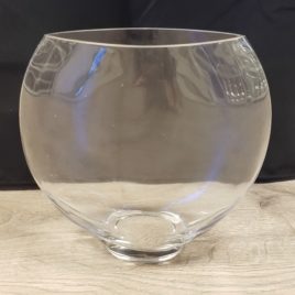 Oval Glass Vase – Medium