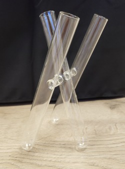 Three Glass Tubes Vase